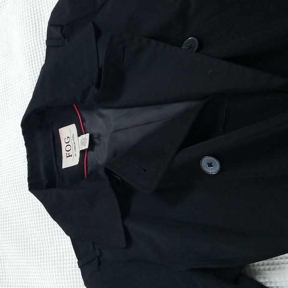 London Fog belted trench coat - Picture 2 of 5